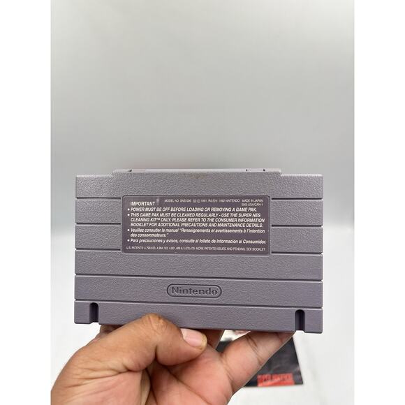 Super Nintendo SNES Game NHLPA Hockey 93 CIB Complete In Box - Picture 5 of 16